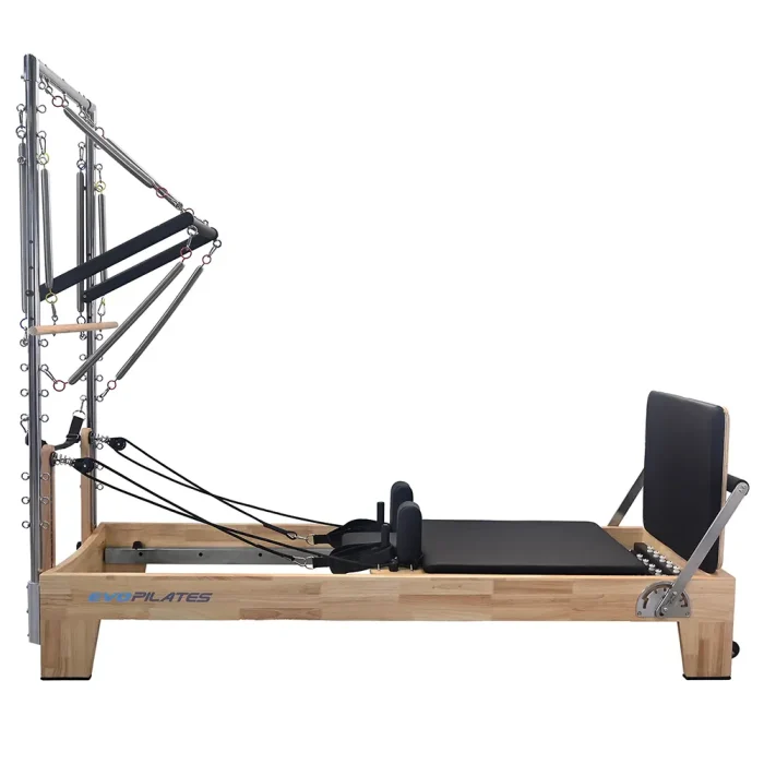 cama pilates reformer con torre