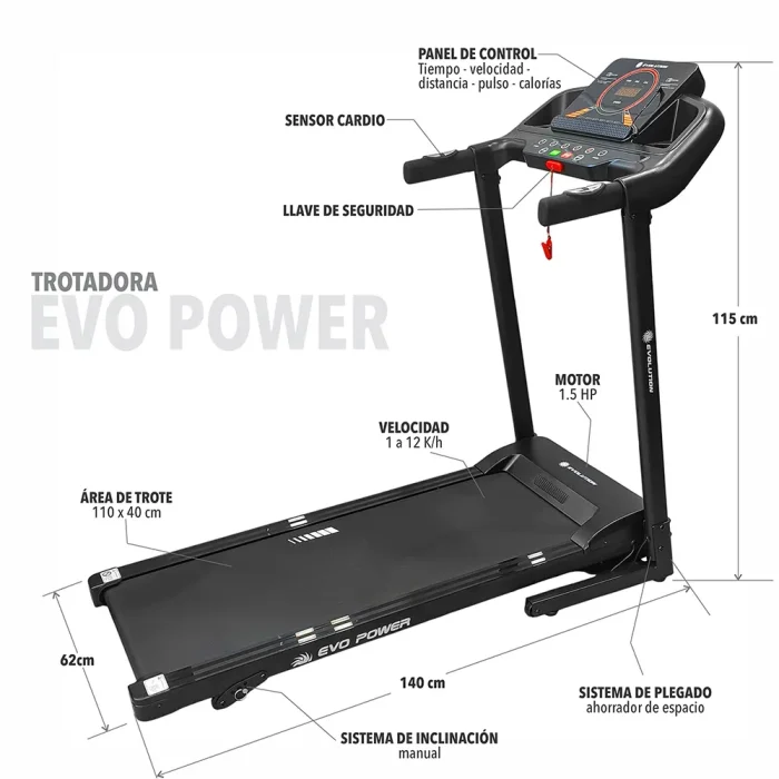 Trotadora Evo Power - Imagen 3