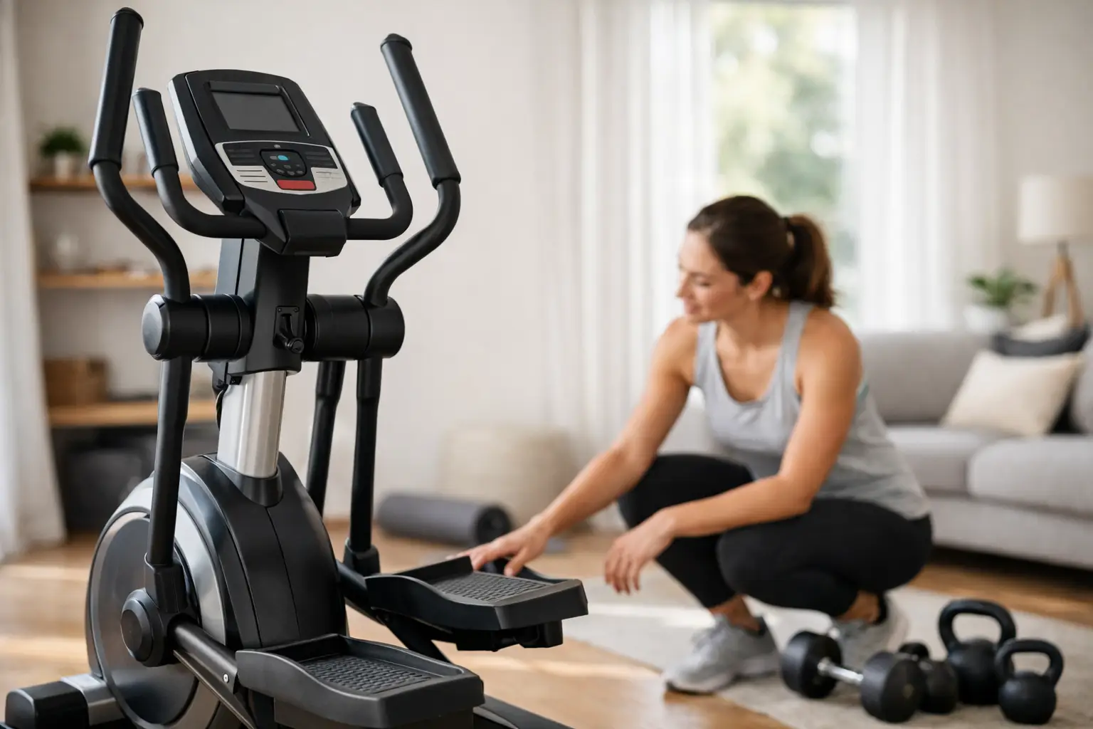 Cómo elegir una elíptica para entrenar en casa
