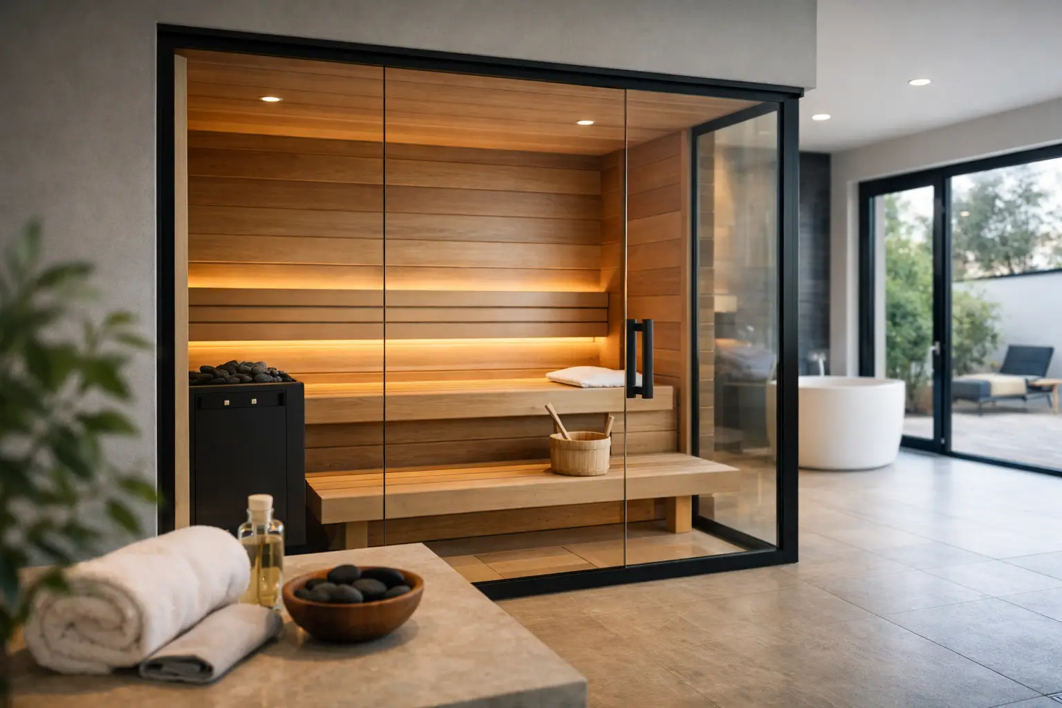 Cómo elegir una sauna para casa moderna