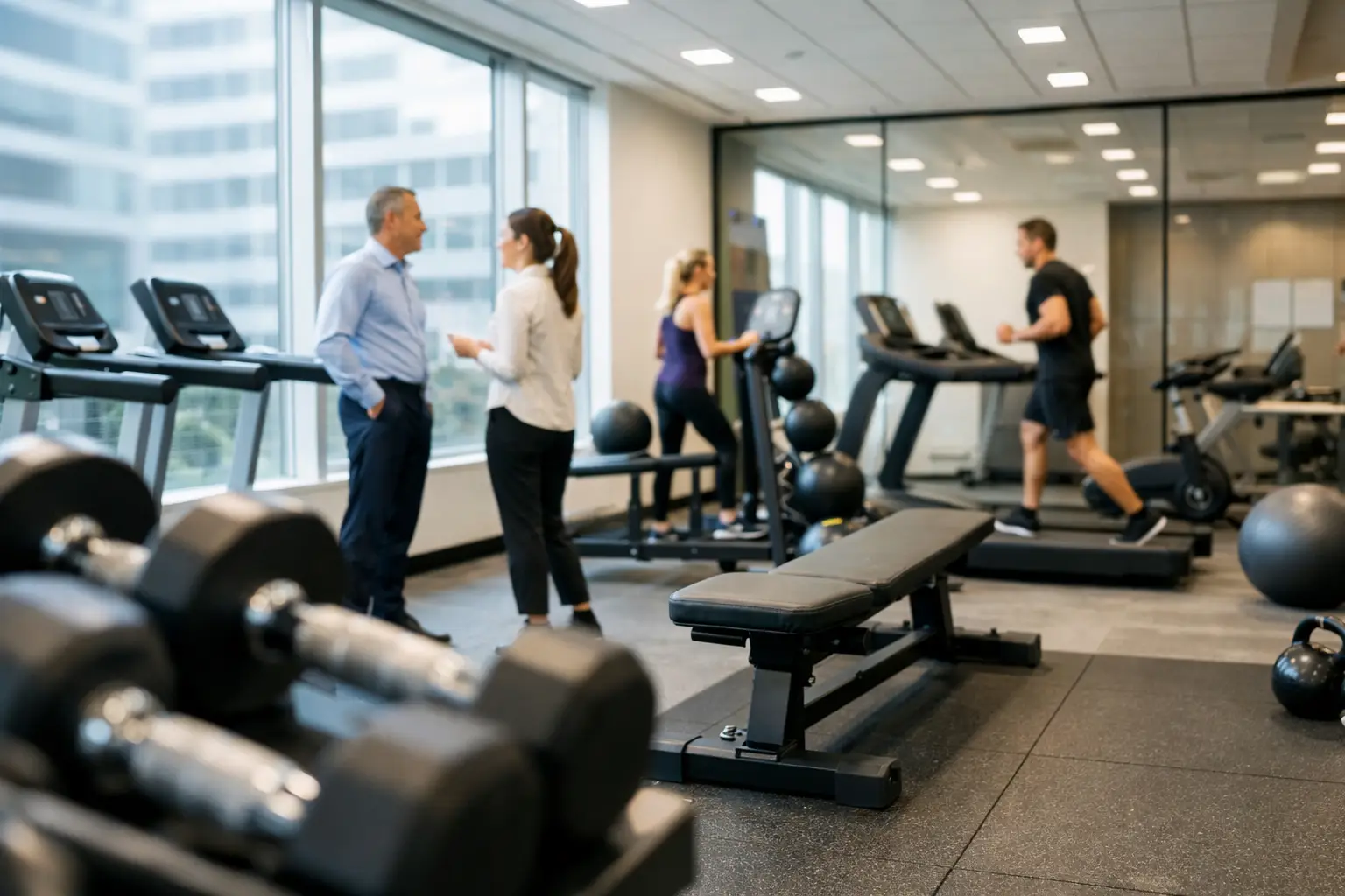 Cómo montar un gimnasio corporativo eficaz