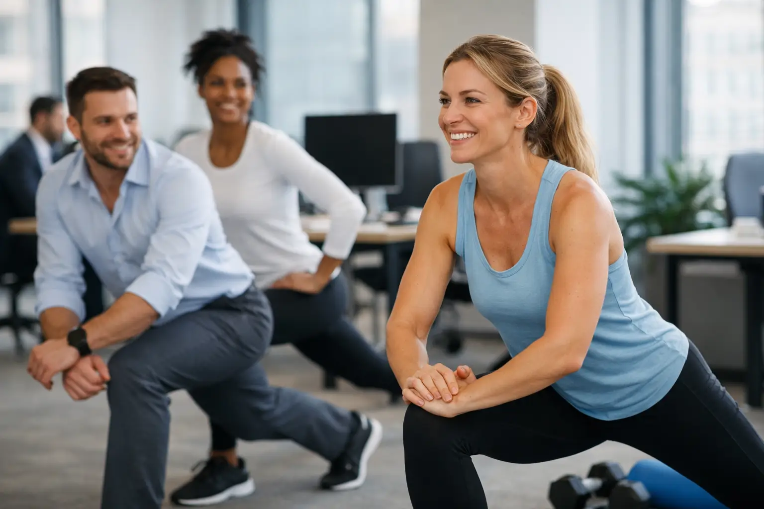 Fitness corporativo para equipos más activos