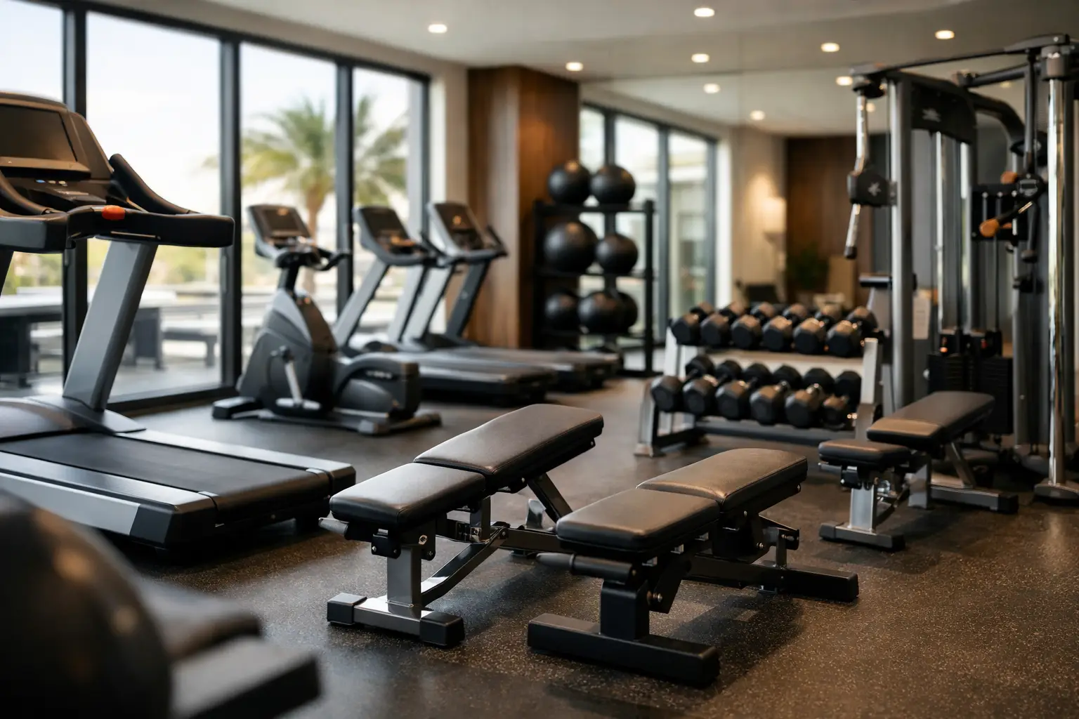 Mejores máquinas para hoteles con gimnasio