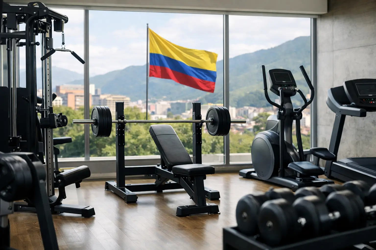 Qué máquinas para gimnasio en Colombia comprar